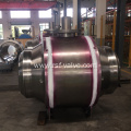 API 6D Welded Body Trunnion Mounted Ball Valve